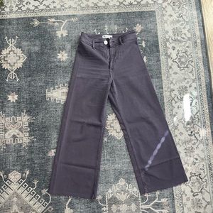 Zara Marine Straight High-rise jeans
